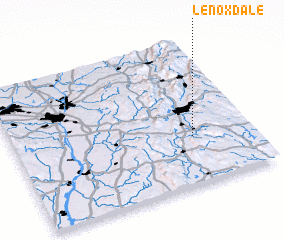 3d view of Lenox Dale