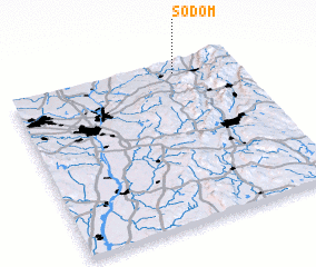 3d view of Sodom