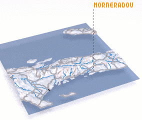 3d view of Morne Radou