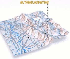 3d view of Alto de Los Patios