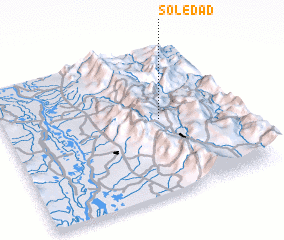 3d view of Soledad