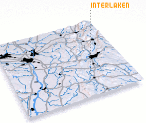 3d view of Interlaken