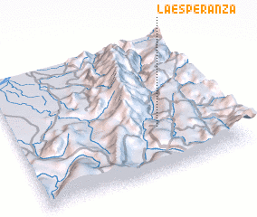 3d view of La Esperanza