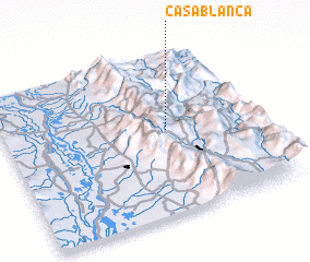 3d view of Casa Blanca