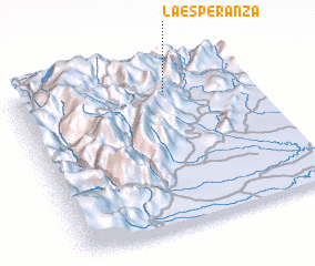 3d view of La Esperanza