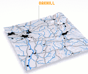 3d view of Oak Hill