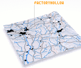 3d view of Factory Hollow