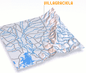 3d view of Villa Graciela