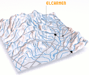 3d view of El Carmen