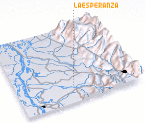 3d view of La Esperanza