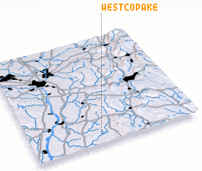 3d view of West Copake