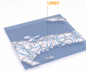 3d view of Lundy