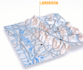 3d view of La Morena