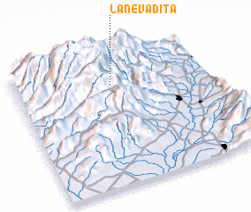 3d view of La Nevadita