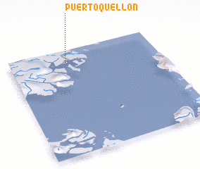 3d view of Puerto Quellón