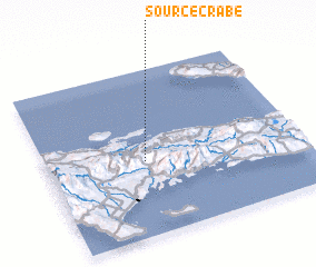 3d view of Source Crabe