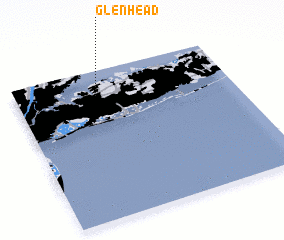 3d view of Glen Head