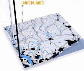 3d view of Pine Plains