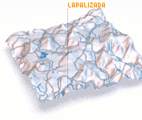 3d view of La Palizada