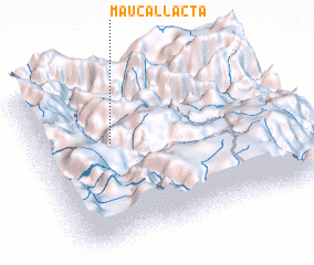 3d view of Maucallacta