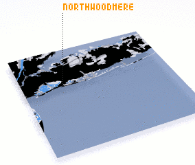 3d view of North Woodmere