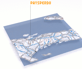 3d view of Pays Perdu