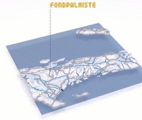 3d view of Fond Palmiste