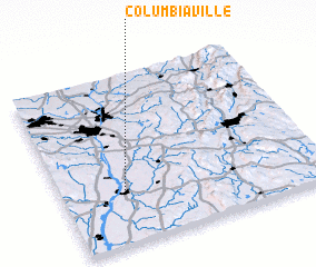 3d view of Columbiaville