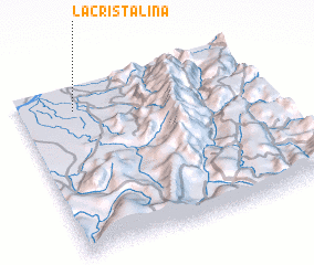 3d view of La Cristalina