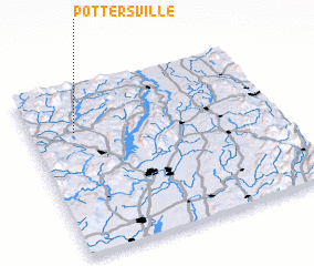 3d view of Pottersville