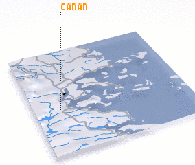 3d view of Canán