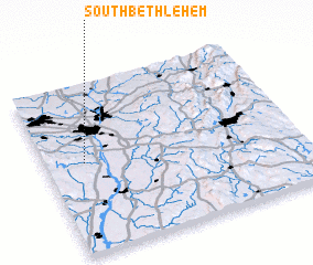 3d view of South Bethlehem