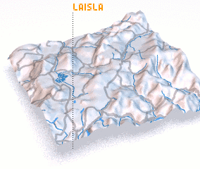 3d view of La Isla