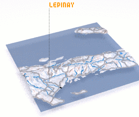 3d view of Le Pinay