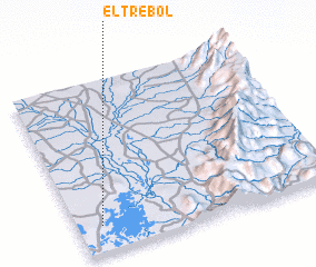 3d view of El Trébol