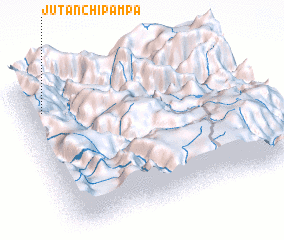 3d view of Jutanchi Pampa