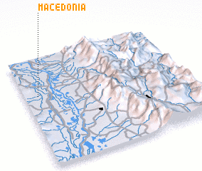 3d view of Macedonia