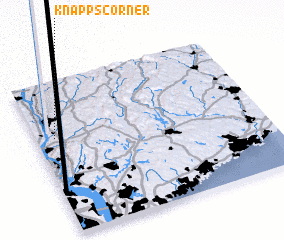 3d view of Knapps Corner