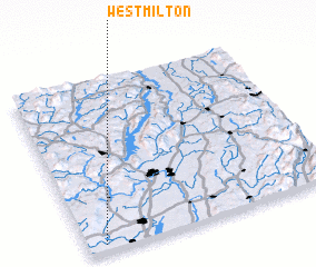 3d view of West Milton