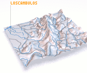 3d view of Los Cambulos