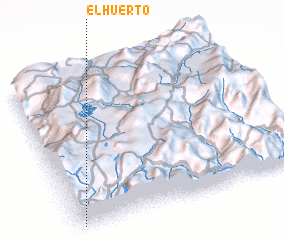 3d view of El Huerto