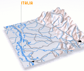 3d view of Italia
