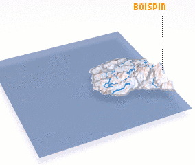 3d view of Bois Pin