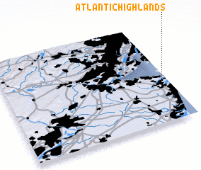 3d view of Atlantic Highlands