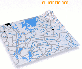 3d view of El Veinticinco