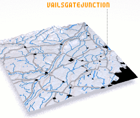 3d view of Vails Gate Junction