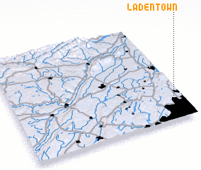 3d view of Ladentown