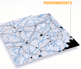 3d view of Pomona Heights