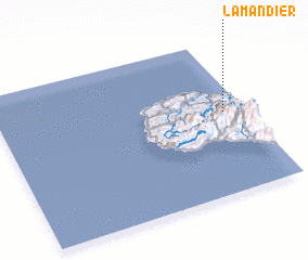 3d view of Lamandier