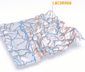 3d view of La Comoda